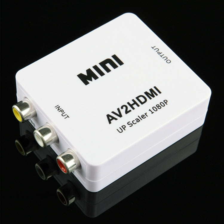 Adattatore convertitore audio mini CVBS/L+R a HDMI, CVBS/L+R Audio to HDMI Adattatore convertitore audio mini CVBS/L+R a HDMI, CVBS/L+R Audio to HDMI